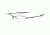 Oakley Transistor Frames w/ Blank Lenses - Size 54, Brushed Chrome Frame 22-216