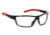 ONOS Allee Battenkill Active Lifestyle Sunglasses, Black/Red,Clear, Medium to X-Large, 4871440
