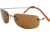 ONOS Schooner Bifocal Prescription Sunglasses, Brown Frame, Polarized, 107AMPLBI