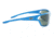 Optic Nerve Dedisse Sunglasses, Shiny Blue Frame, Lens 2 Sets- Smoke with Silver Flash, Copper 17043