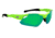 Optic Nerve Neurotoxin 3.0 Sunglasses, Shiny Green Frame, Lens 3 Sets- Smoke with Green Mirror, Copper, Clear 14409