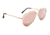 Optic Nerve Flatscreen Sunglasses, Shiny Rose Gold, 18049