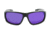 Optic Nerve One Gamefish Sunglasses, Matte Black Frame, Polarized Brown with Blue Mirror Lens 17024