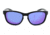 Optic Nerve One Kapalua Sunglasses, Matte Black Frame, Polarized Brown with Blue Mirror Lens 18007