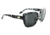 Optic Nerve One Kumari Suglasses - Womens, Shiny Grey Marble Frame, Polarized Smoke Lens 18038