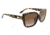 Optic Nerve One Kumari Suglasses - Womens, Shiny Honey Demi Frame, Polarized Brown Fade Lens 17012
