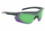 Optic Nerve Switchback Sunglasses, Matte Aluminum Grey w/ Black Tips, 21910