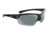 Optic Nerve Voodoo Polarized Sunglasses, Shiny Black Frame, Lens 2 Sets- Polarized Smoke w/Silver Flash, Copper 21820