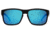 OTIS RAMBLER Sunglasses, Matte Black/Mirror Blue Polar, 58-16-129, 137-2101P