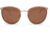 OTIS RUMOURS Sunglasses - Womens, Rose Gold/Brown Polar, 54 - 20 - 135, 13-1701P