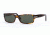 Persol PO2747S Acetate Frame Classics Sunglasses, Havana Frame, Crystal Green Lenses, 24/31-57