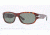 Persol PO3068S Sunglasses 24/31-57 - Havana Frame, Crystal Green Lenses