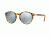 Persol PO3171S Sunglasses 105230-49 - Madreterra Frame, Light Green Mirror Silver Lenses