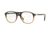 Persol PO3202V Progressive Prescription Eyeglasses, 53mm, Gradient Black/Stripped Brown, PO3202V-1026-53-PRO
