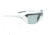 Popticals PopStorm Sunglasses, White/Black Gloss Frame, Gray Lens, Polarized, 010060-WBGP