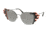 Prada ABSOLUTE PR59VS Sunglasses 4275O0-64 - , Gradient Grey Mirror Silver Lenses