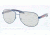 Prada BENBOW PS53PS Sunglasses ACC2B0-62 - Blue Demi Shiny Frame, Grey Mirror Silver Lenses