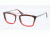 Prada CINEMA PR18QV Progressive Prescription Eyeglasses RO01O1-51 - Red Havana Grad Red Frame