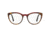 Prada CONCEPTUAL PR07VVF Bifocal Prescription Eyeglasses, 53mm, Havana/Red, PR07VVF-3201O1-53-BI