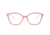 Prada CONCEPTUAL PR11VVF Bifocal Prescription Eyeglasses 3101O1-53 - Opal Pink