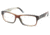 Prada Eyeglass Frames PR16MV EAP1O1-5316 - Top Striped Brown / Horn Frame