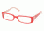 Prada Eyeglasses PR06LV with Rx Prescription Lenses 7WS1O1-5216 - Red 