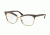 Prada JOURNAL PR14SV Single Vision Prescription Eyeglasses TFL1O1-53 - Top Grey/havana Frame