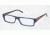Prada Linea Rosa Eyeglasses PS01AV with No-Line Progressive Rx Prescription Lenses IAW1O1-5115 - Matte Blue Frame