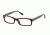 Prada Linea Rosa Eyeglasses PS10AV with No-Line Progressive Rx Prescription Lenses TIP1O1-52 - Top Bordx/fuxia/grey Frame