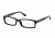 Prada Linea Rosa Eyeglasses PS10AV with No-Line Progressive Rx Prescription Lenses TIQ1O1-52 - Matte Grey Frame