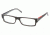 Prada Linea Rosa PS01AV Progressive Eyeglasses - Black/Transparent Gray Frame / 51 mm Prescription Lenses, ZXX1O1-5115