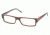 Prada Linea Rosa PS01AV Progressive Eyeglasses - Morish/Transparent Morish Frame / 51 mm Prescription Lenses, ZX01O1-5115