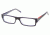 Prada Linea Rosa PS01AV Progressive Eyeglasses - Top Blue/Azure Transparent Frame / 51 mm Prescription Lenses, ZXZ1O1-5115