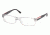 Prada Linea Rosa PS10AV Progressive Eyeglasses - Smoke Crystal Frame / 52 mm Prescription Lenses, AAA1O1-5217