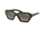 Prada MILLENNIALS PR03VS Sunglasses 2AU4P0-57 - , Brown Grad Grey Mirror Silver Lenses