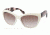 Prada POEME PR02QS Sunglasses 7S30A6-56 - Ivory Frame, Brown Gradient Lenses