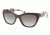 Prada POEME PR02QS Sunglasses DHO4M1-56 - Dark Brown Frame, Green Gradient Lenses