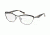Prada POTRAIT PR55RV Bifocal Prescription Eyeglasses TFR1O1-53 - Grey/pale Gold Frame