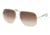 Prada PR 57MS Sunglasses Styles - Silver Frame / Brown Gradient Lenses, 1BC6S1-5914