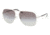 Prada PR 57MS Sunglasses Styles - Silver Frame / Gray Gradient Lenses, 1BC3M1-5914