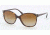 Prada PR01OS Sunglasses 2AU6E1-5517 - Havana Frame, Polarized Brown Gradient Lenses