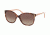 Prada PR01OS Sunglasses UE00A6-55 - Spotted Brown Pink Frame, Brown Gradient Lenses
