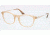 Prada PR01PV Bifocal Prescription Eyeglasses HAZ1O1-5019 - Opal Honey Frame, Demo Lens Lenses