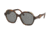 Prada PR06USF Single Vision Prescription Sunglasses, 54mm, Havana/white Havana, PR06USF-TH89K1-54-SV