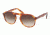 Prada PR09PS Sunglasses 4BW6S1-5120 - Light Havana Frame, Brown Gradient Lenses