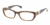 Prada PR10OVA Bifocal Prescription Eyeglasses FAL1O1-5418 - Top Havana / Opal Frame, Demo Lens Lenses