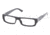 Prada PR13LV Progressive Eyeglasses - M:silver P:black Frame w/ 52 mm Diameter Lenses, 7BN1O1-5216