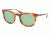 Prada PR13PS Single Vision Prescription Sunglasses PR13PS-4BW1G2-5122 - Frame Color Light Havana, Lens Diameter 51 mm