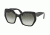 Prada PR16RS Sunglasses 1AB0A7-56 - Black Frame, Grey Gradient Lenses