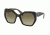 Prada PR16RS Sunglasses 1AB1X1-56 - Black Frame, Brown Gradient Lenses